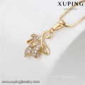 63916 Xuping novo design charme banhado a ouro conjuntos de jóias